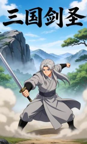 短剧《三国剑圣》海报