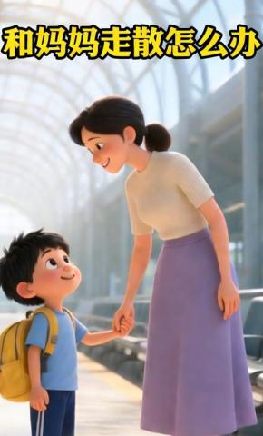 短剧《和妈妈走散怎么办》海报