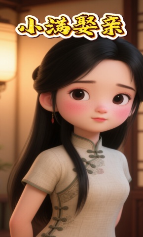 短剧《小满娶亲》海报