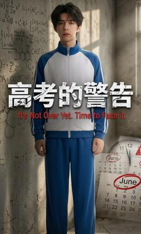 短剧《高考的警告》海报