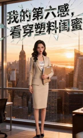 短剧《我的第六感看穿塑料闺蜜》海报