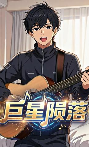 短剧《巨星陨落》海报
