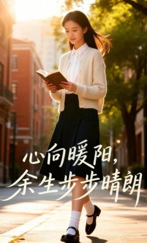 短剧《心向暖阳，余生步步晴朗》海报