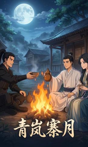 短剧《青岚寨月》海报
