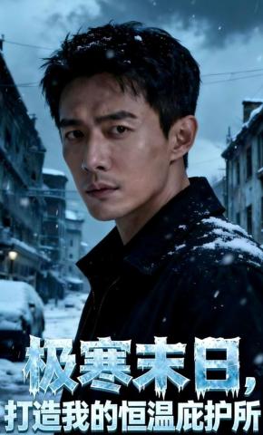 短剧《极寒末日，打造我的恒温庇护所》海报