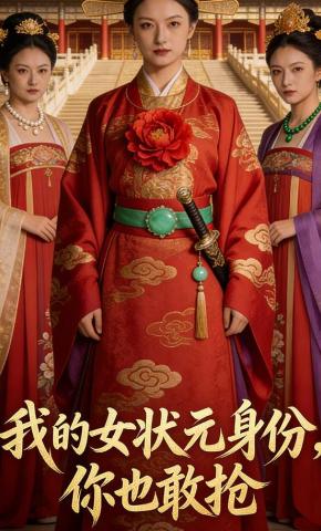 短剧《我的女状元身份，你也敢抢》海报