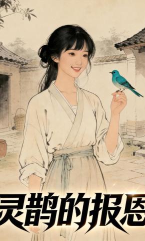 短剧《灵鹊的报恩》海报