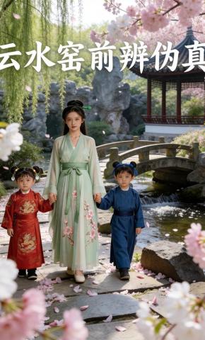 短剧《云水窑前辨伪真》海报