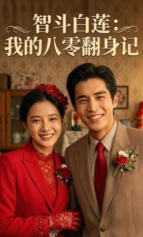 短剧《智斗白莲：我的八零翻身记》海报