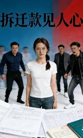 短剧《拆迁款见人心》海报