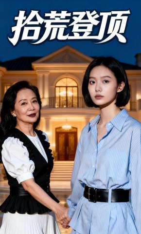 短剧《拾荒登顶》海报