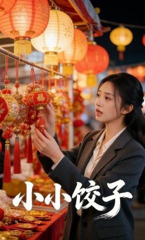 短剧《小小饺子》海报