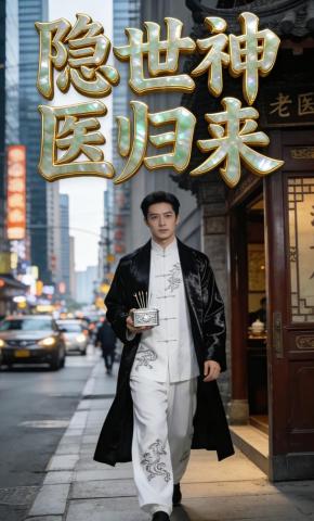 短剧《隐世神医归来》海报