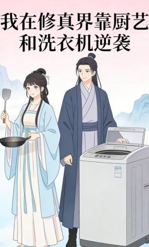 短剧《我在修真界靠厨艺和洗衣机逆袭》海报