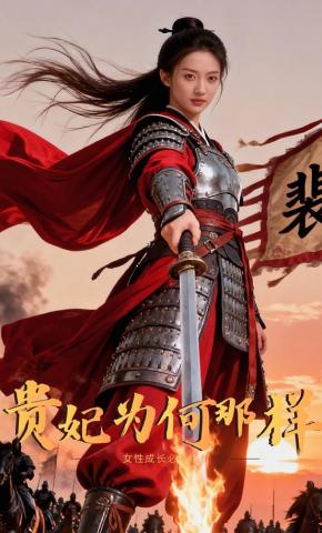 短剧《贵妃为何那样》海报