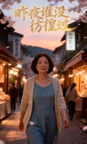 短剧《昨夜谁没彷徨过》海报