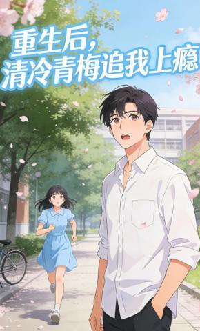 短剧《重生后，清冷青梅追我上瘾》海报