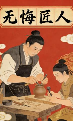 短剧《无悔匠人》海报