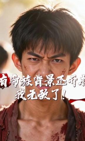 短剧《有帝族背景还开挂，我无敌了！》海报