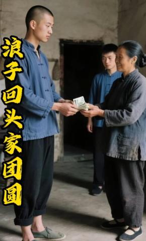 短剧《浪子回头家团圆》海报