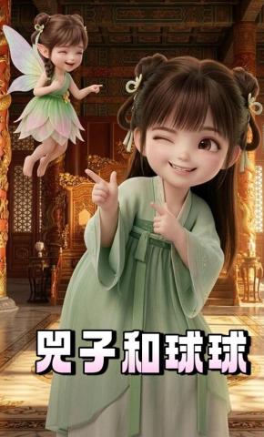 短剧《兕子和球球》海报