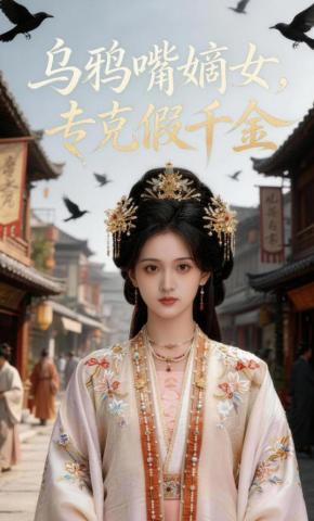 短剧《乌鸦嘴嫡女，专克假千金》海报