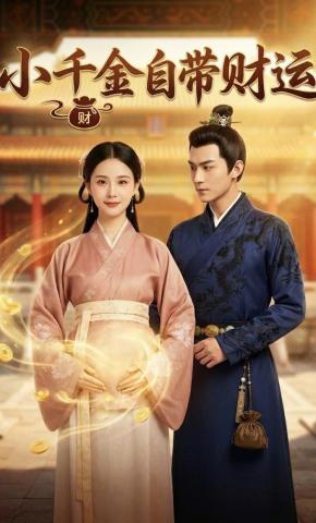 短剧《小千金自带财运》海报