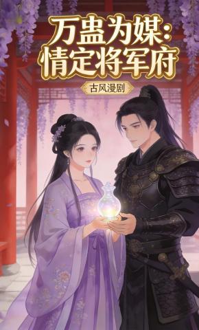 短剧《万蛊为媒：情定将军府》海报