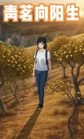 短剧《青茗向阳生》海报