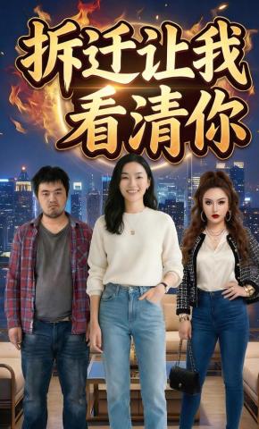 短剧《拆迁让我看清你》海报