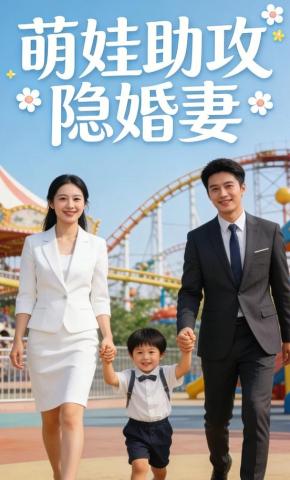 短剧《萌娃助攻隐婚妻》海报