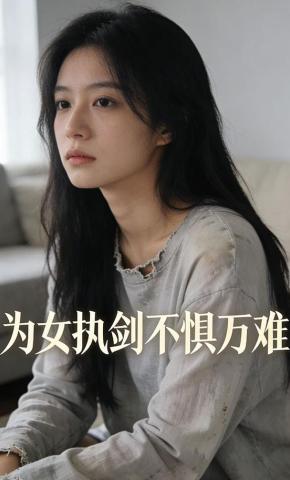 短剧《为女执剑不惧万难》海报