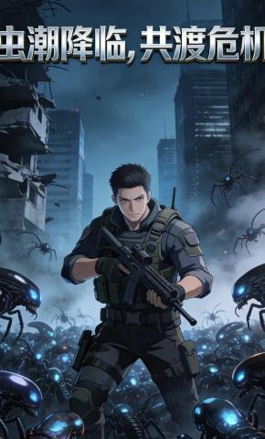 短剧《虫潮降临，共渡危机》海报