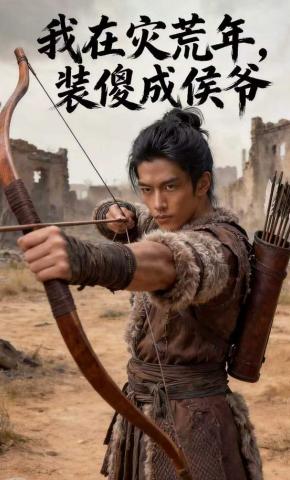 短剧《我在灾荒年装傻成侯爷》海报