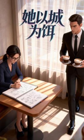 短剧《她以城为饵》海报