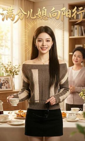 短剧《满分儿媳向阳行》海报