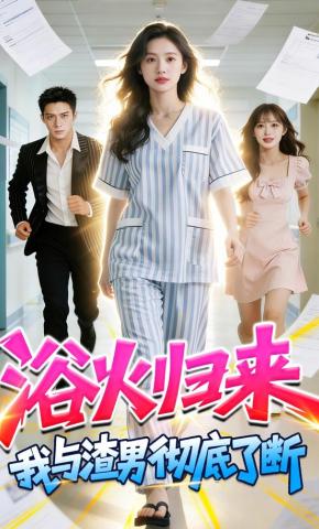 短剧《浴火归来，我与渣男彻底了断》海报