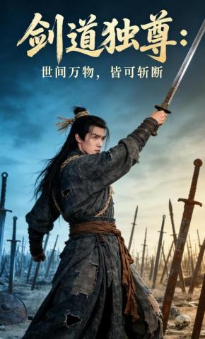 短剧《剑道独尊：世间万物，皆可斩断》海报