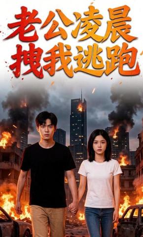 短剧《老公凌晨拽我逃跑》海报