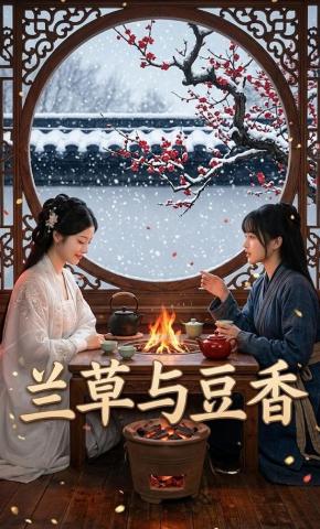 短剧《兰草与豆香》海报