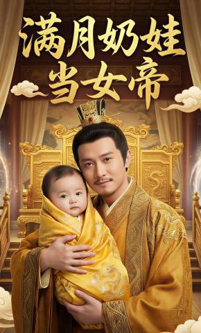 短剧《满月奶娃当女帝》海报