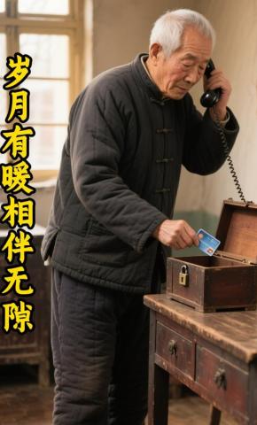 短剧《岁月有暖相伴无隙》海报