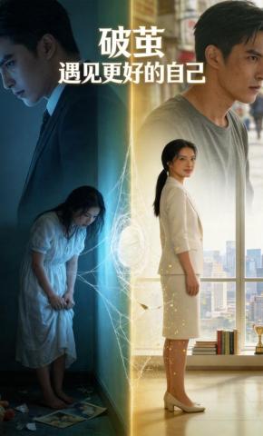 短剧《破茧，遇见更好的自己》海报