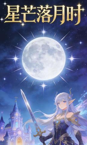 短剧《星芒落月时》海报