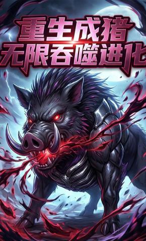 短剧《重生成猪无限吞噬进化》海报