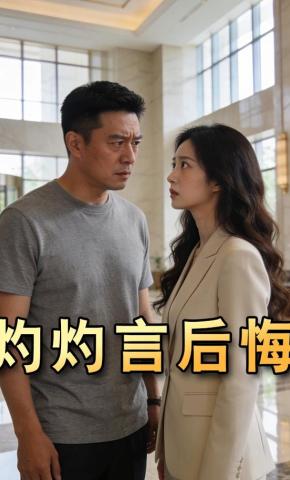 短剧《灼灼言后悔》海报