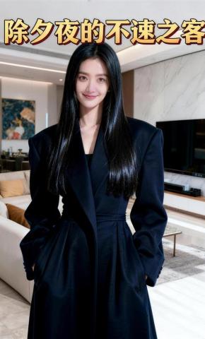 短剧《除夕夜的不速之客》海报