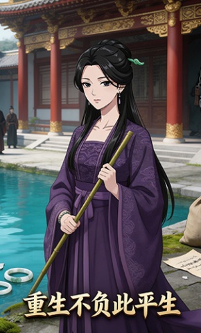 短剧《重生不负此平生》海报