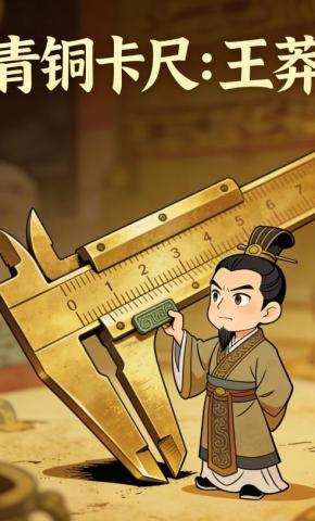 短剧《青铜卡尺：王莽》海报