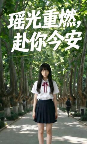 短剧《瑶光重燃，赴你今安》海报